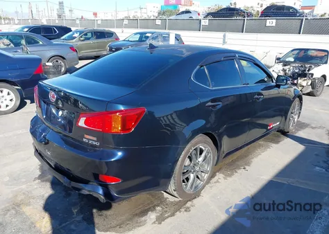 2009 Lexus Is 250 из США, поврежденный, VIN JTHBK262095097464